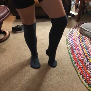 Over the knee socks
